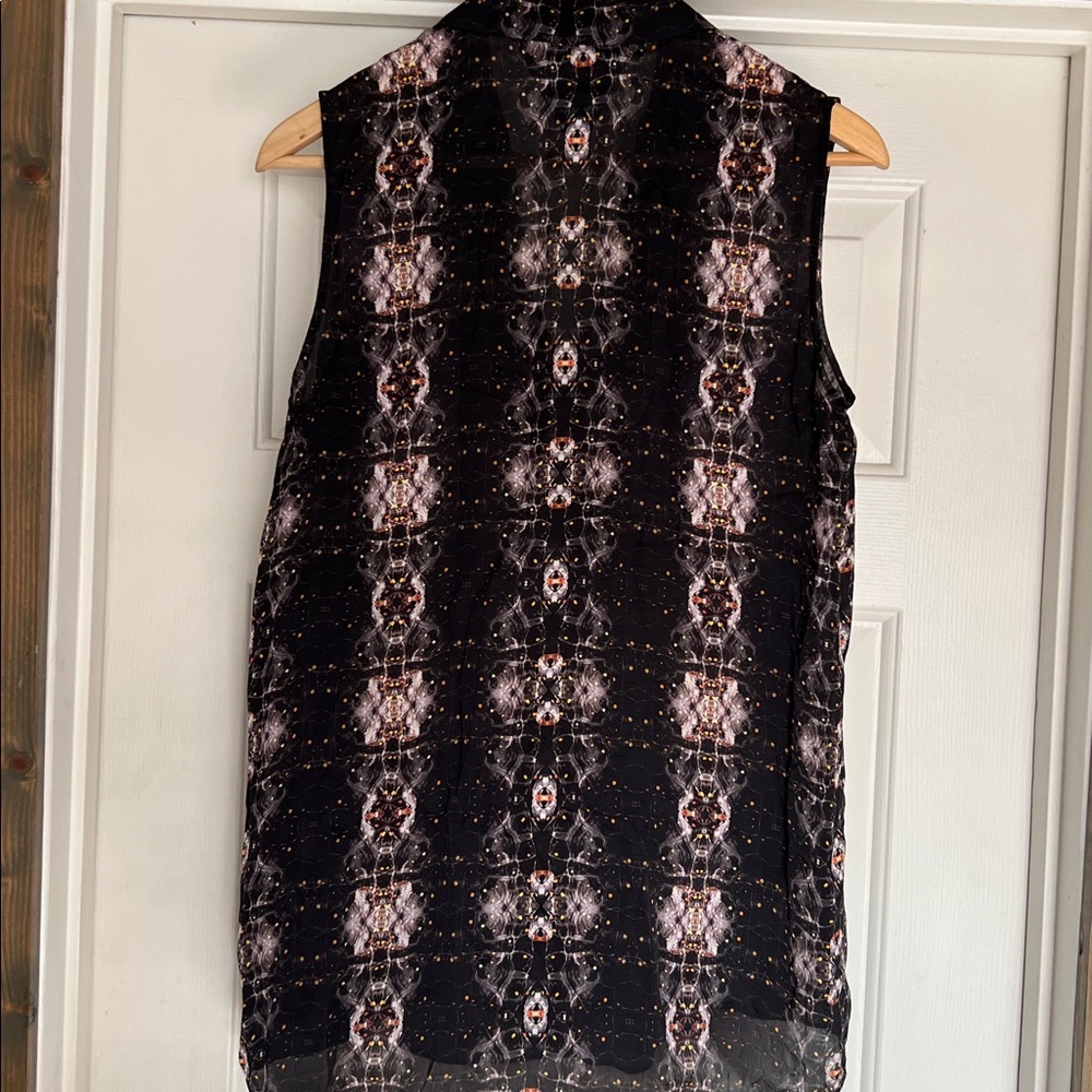 Theyskens' Theory Abstract Patterned Sleeveless B… - image 4